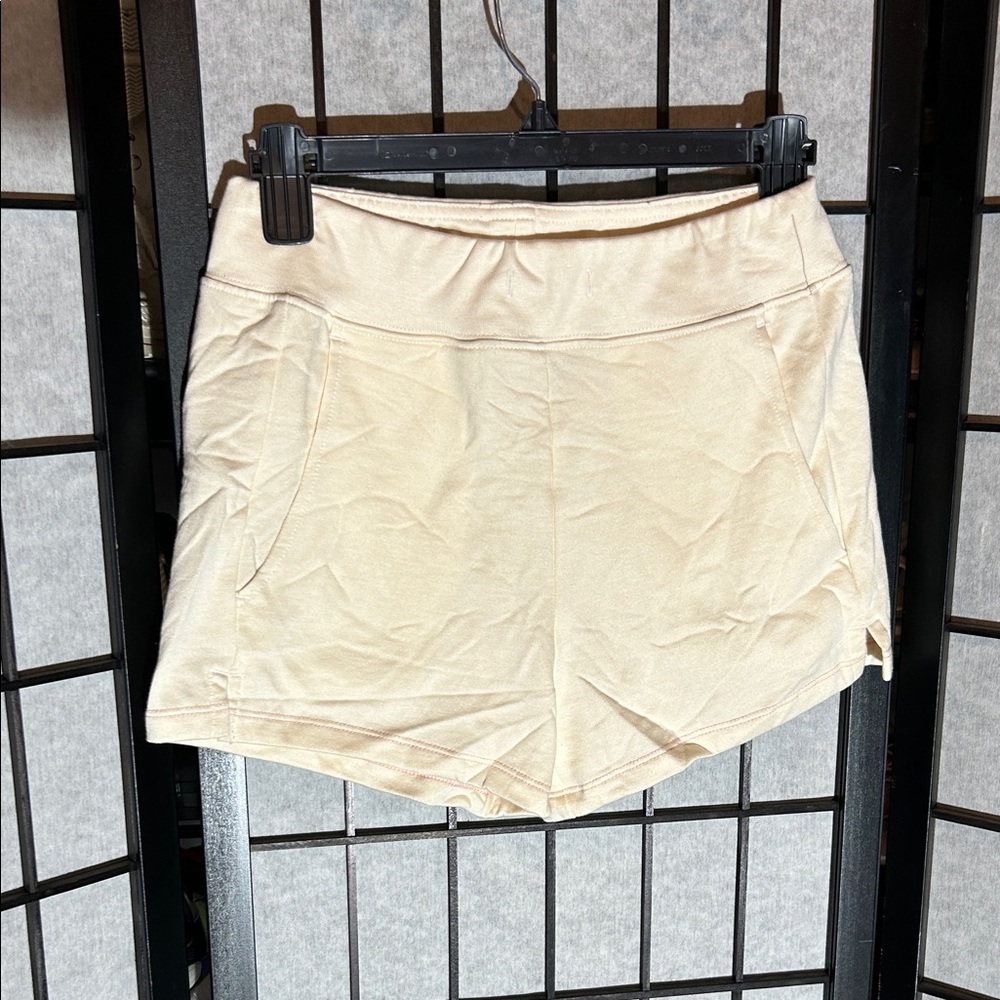 American Giant Cream Shorts